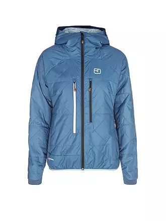 ORTOVOX | Veste isolante femme Piz Boé Swisswool à capuche | blau